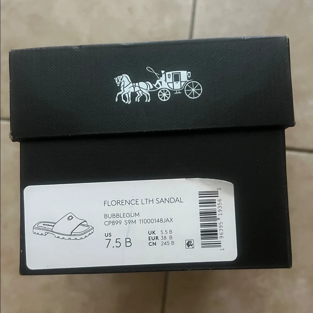 Coach Florence pink sandals - Picture 7 of 7